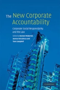 Image of The New Corporate Accountability by Doreen Mcbarnet Paperback