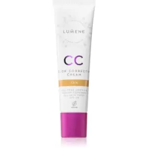 image of Lumene Color Correcting CC Cream for Even Skin Tone SPF 20 Shade Tan 30ml