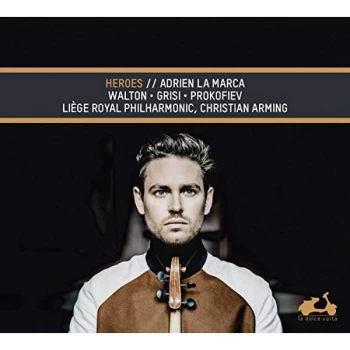 image of Liege Royal Philharmonic - Adrien La Marca: Heroes CD