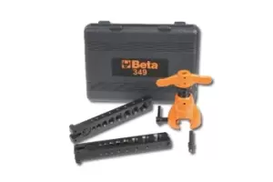 Image of Beta Tools 349 Copper Pipe Tube Flaring Tool with Adaptors Max 18mm 003490001