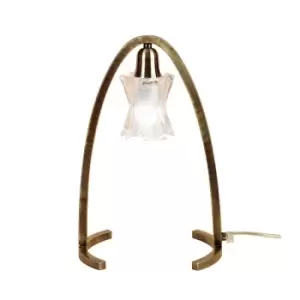 Image of Alaska Table 1 Light G9, Antique Brass