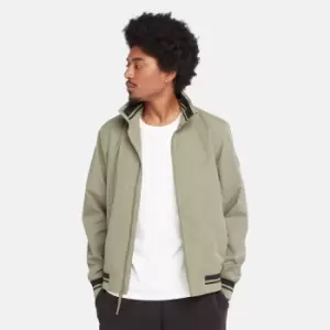 Image of Timberland Mount Lafayette Bomber Jacket For Men In Greige Green, Size L