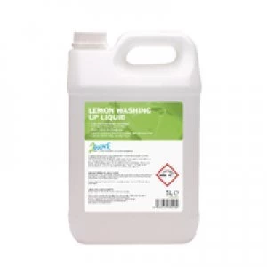 image of 2Work Washing Up Liquid Lemon 5 Litre 401