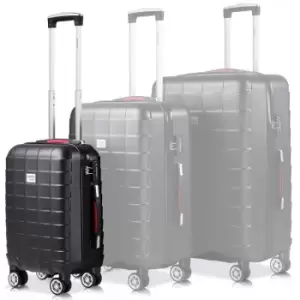 Image of Monzana Exopack Hard Shell Black Suitcase