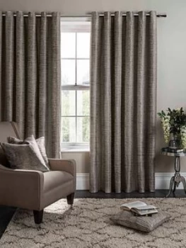 Image of Studio G Campello Lined Eyelet Curtains