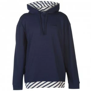 image of Diadora Barra Hoodie - Blue Plum