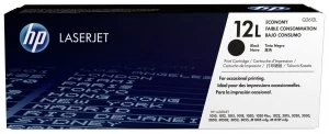Image of HP 12L Black Laser Toner Ink Cartridge