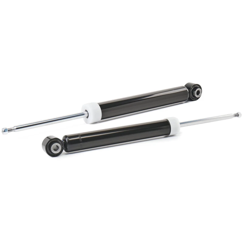 Image of RIDEX 854S20283 Shock absorber Rear Axle, Gas Pressure, Twin-Tube, Absorber does not carry a spring, Top pin Shock Absorber (854)