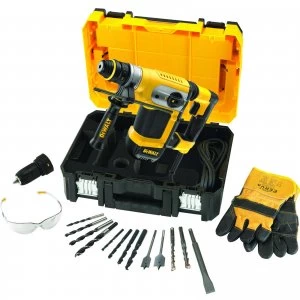 image of DEWALT D25417KT SDS Plus Hammer Drill Kit 240v