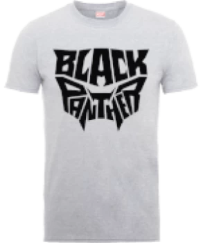 image of Black Panther Emblem T-Shirt - Grey - L