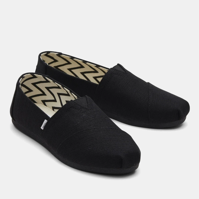 Image of Toms Alpargata Classic Espadrilles Black female UK 3