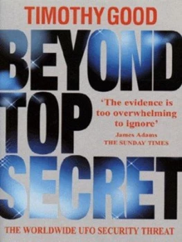 Image of Beyond Top Secret by Timothy Good Paperback