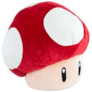 Image of Mario Kart Large Plush Super Mushroom Toy