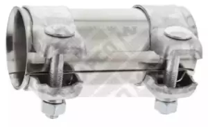 Image of MAPCO Pipe Connector, exhaust system VW,AUDI,MERCEDES-BENZ 30252 191253141B,191253141F,191253141G 191253141M,811253141,811253141C,1036585,1423998