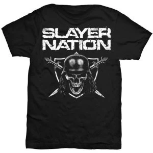 Image of Slayer - Slayer Nation Unisex Large T-Shirt - Black