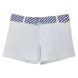 Image of Polo Ralph Lauren FILLI Girls Childrens shorts in White. Sizes available:2 years