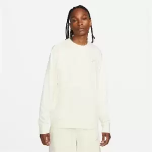 Image of Nike NSW Club Crew Sweater Mens - White