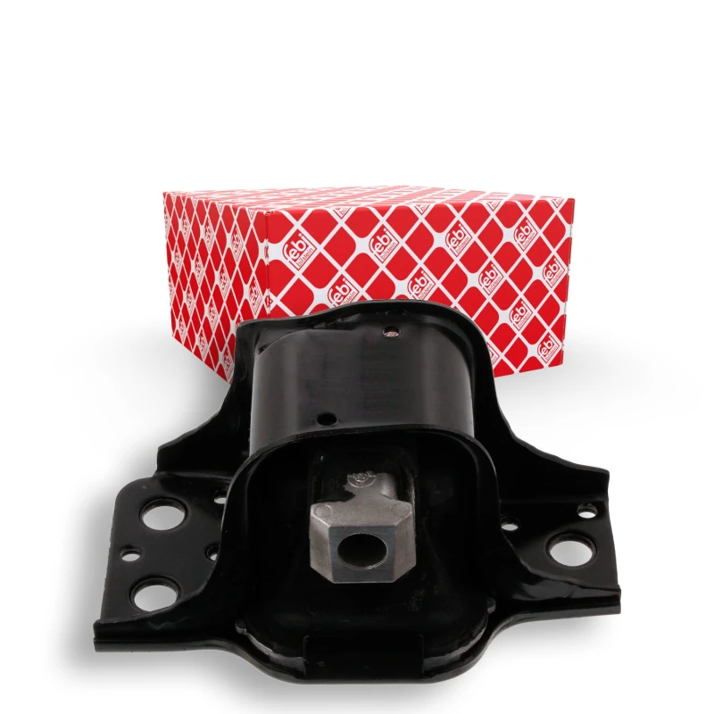 Image of FEBI BILSTEIN 34045 Engine mount Right, Hydro Mount Elastomer Engine Mounting (247)