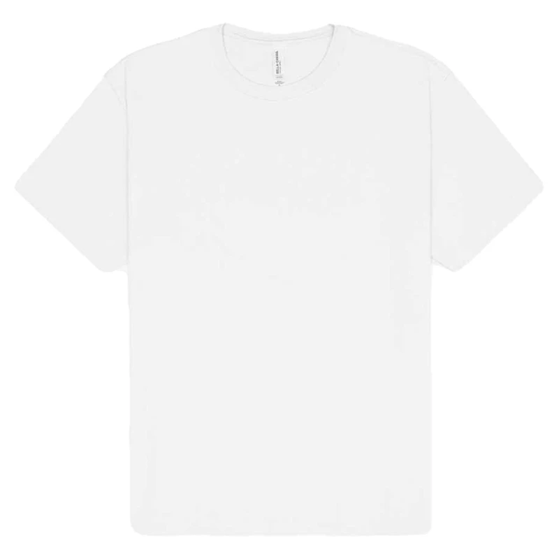 Image of Bella + Canvas Mens Heavyweight T-Shirt in White Size: Large White Male L