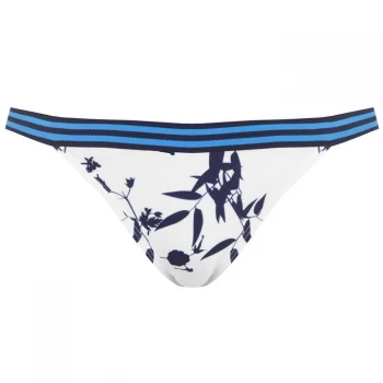 Ted Baker Bluebell Bikini Briefs - White