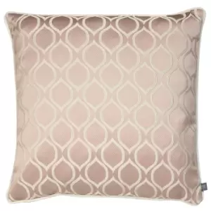 image of Solitaire Embroidered Cushion Rose