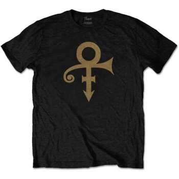 image of Prince - Symbol Unisex Large T-Shirt - Black