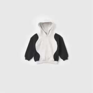 image of Missguided MG Kids Toddler Wavy Colourblock Hoodie (2-4 years) - Multi