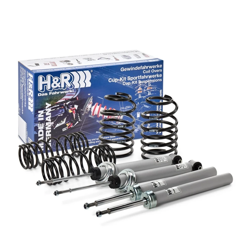 Image of Suspension kit, coil springs / shock absorbers H&R 31012-1