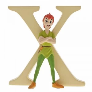 Letter X Peter Pan Figurine