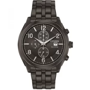 Image of Mens Citizen Eco-drive Gents Eco-Drive Chrono Chronograph Stainless Steel Watch