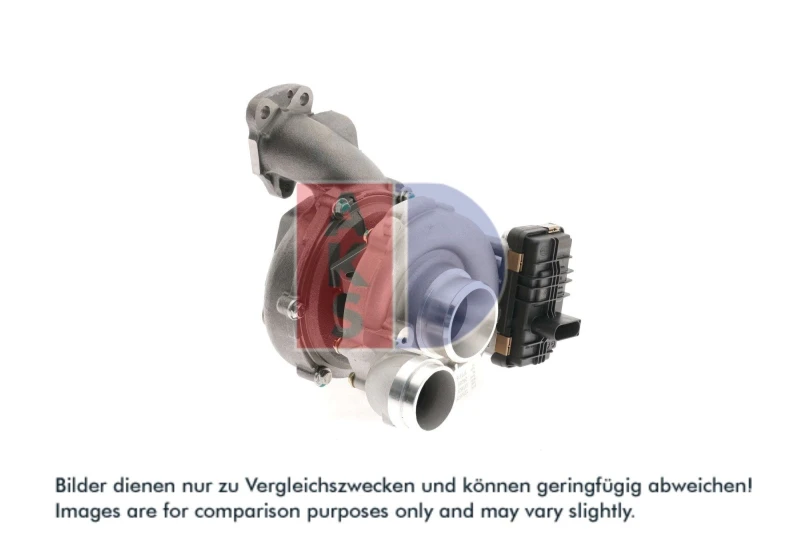 Image of AKS DASIS 125037N Turbocharger with gaskets/seals, without exhaust manifold Charger,charging system (2234)
