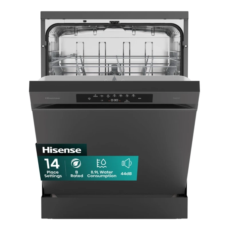 Image of Hisense Hi4 HS642B90B Full Size Freestanding Dishwasher