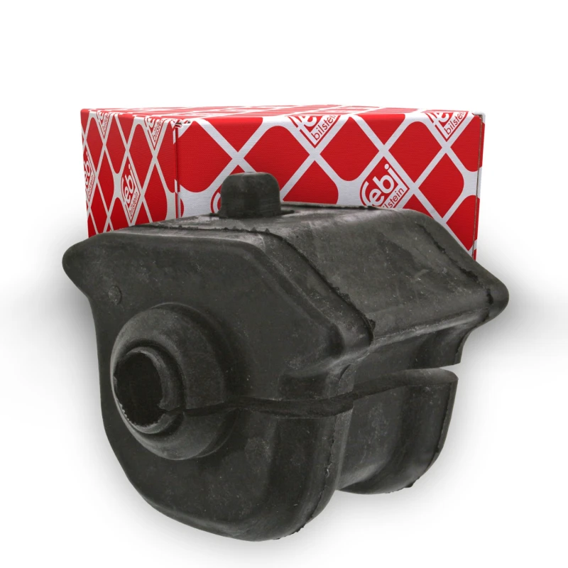 Image of FEBI BILSTEIN 42841 Stabilizer Bushes Front Axle Right, Rubber Rubber Anti-roll Bar Bush Kit (1334)