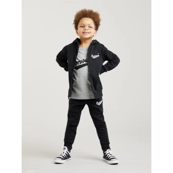 image of Converse Nova Zip Hooded Tracksuit Infant Boys - Black