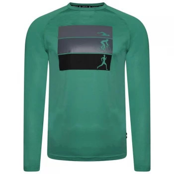 Image of Dare2B Righteous Long Sleeved T-Shirt - JellyBeanGrn