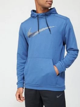 image of Nike Training Dry Hoody, Navy Size M Men