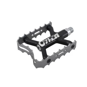 image of Onza Tako Trials Pedals Silver 9/16