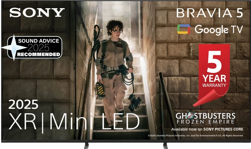 Image of Sony Bravia 5 98" K98XR55BP Smart 4K Ultra HD HDR Mini LED TV