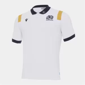 image of Macron Scotland Polo Shirt - White