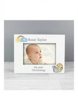 image of Personalised Noahs Ark Christening Photo Frame