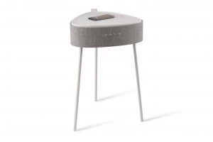 Image of Koble Riva Wireless Charging Bluetooth Side Table - White