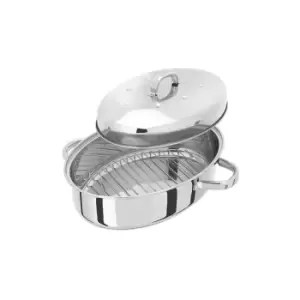 image of Judge Stainless Steel Self Basting Induction Roaster