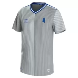 image of Hummel Everton Third Shirt 2023 2024 Juniors - Grey