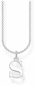 Image of Thomas Sabo KE2028-001-21-L45V Sterling Silver 'S' Letter Jewellery