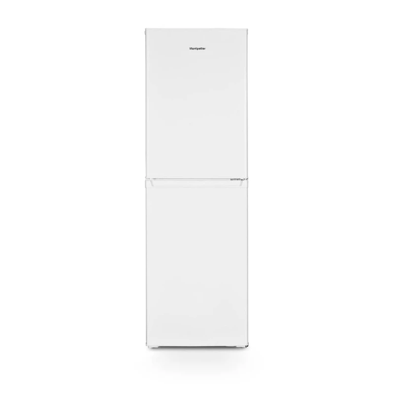 Image of Montpellier MS175EW - White Fridge Freezer - 248L Total Capacity - E Energy Rating Size: 1 Pack White Unisex 1 Pack
