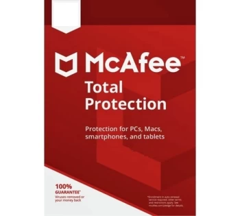 image of McAfee Total Protection 2021 1 Device / 1 Year