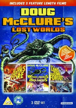 image of Doug Mcclure's Lost Worlds (Warlords Of Atlantis / At The Earth's Core / The Land That Time Forgot) (DVD)