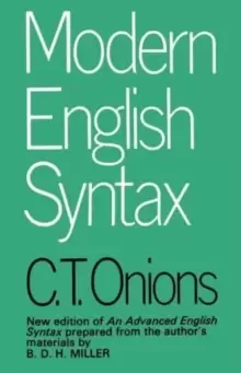 Image of Modern English Syntax