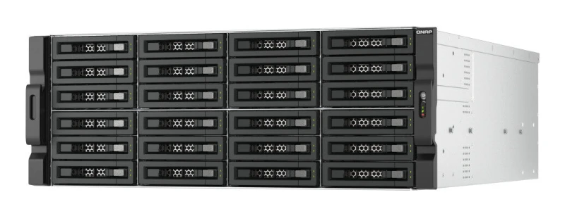 Image of QNAP QNAP TL-R2400PES-RP storage drive enclosure HDD/SSD enclosure Black, Grey 2.5/3.5" TL-R2400PES-RP