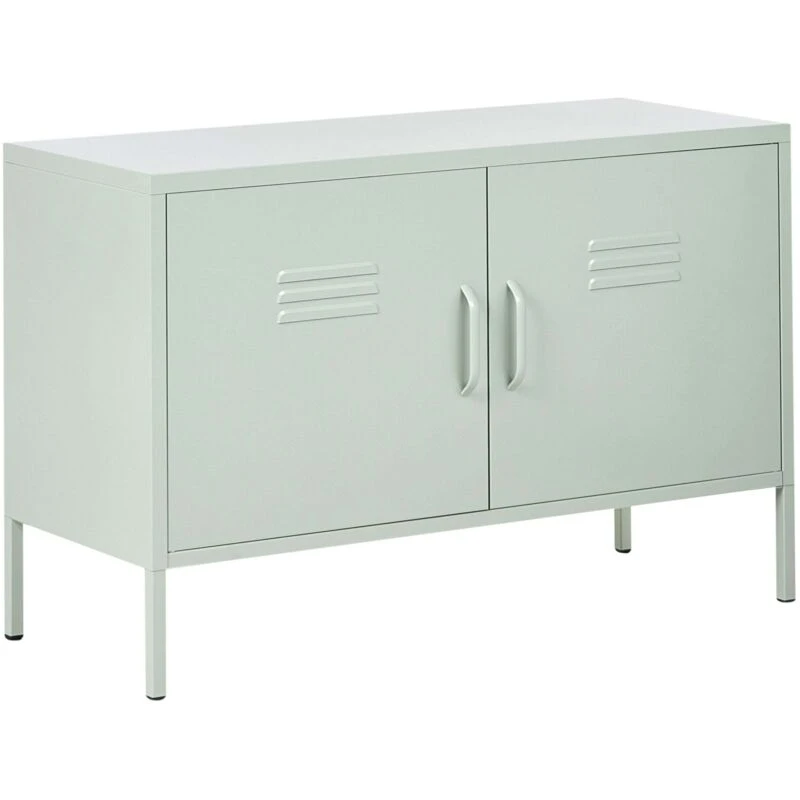 Image of Beliani Storage Unit Uria Metal Mint Green